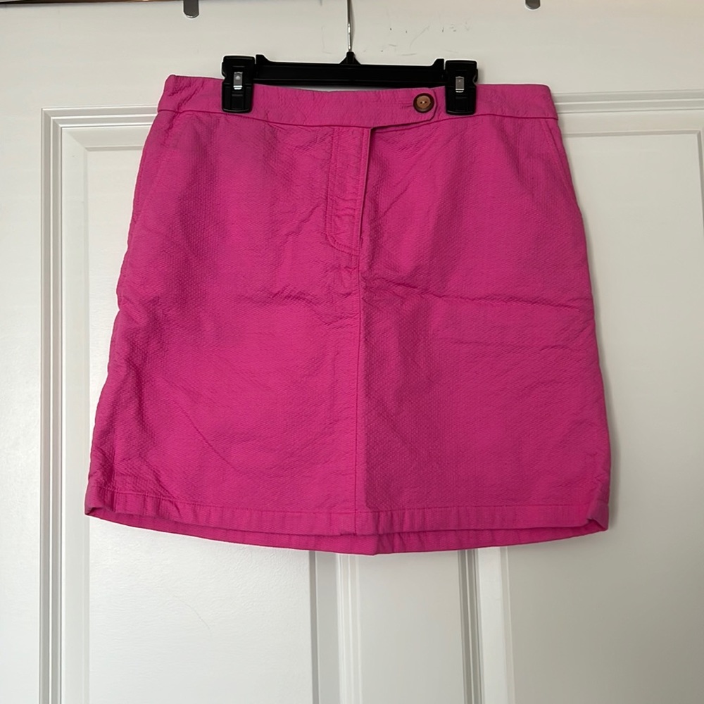 Bright pink skirt, size 4
